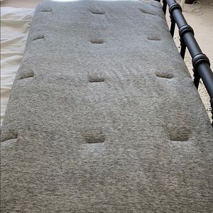 KING SIZE GREY URBAN OUTFITTERS COMFORTER